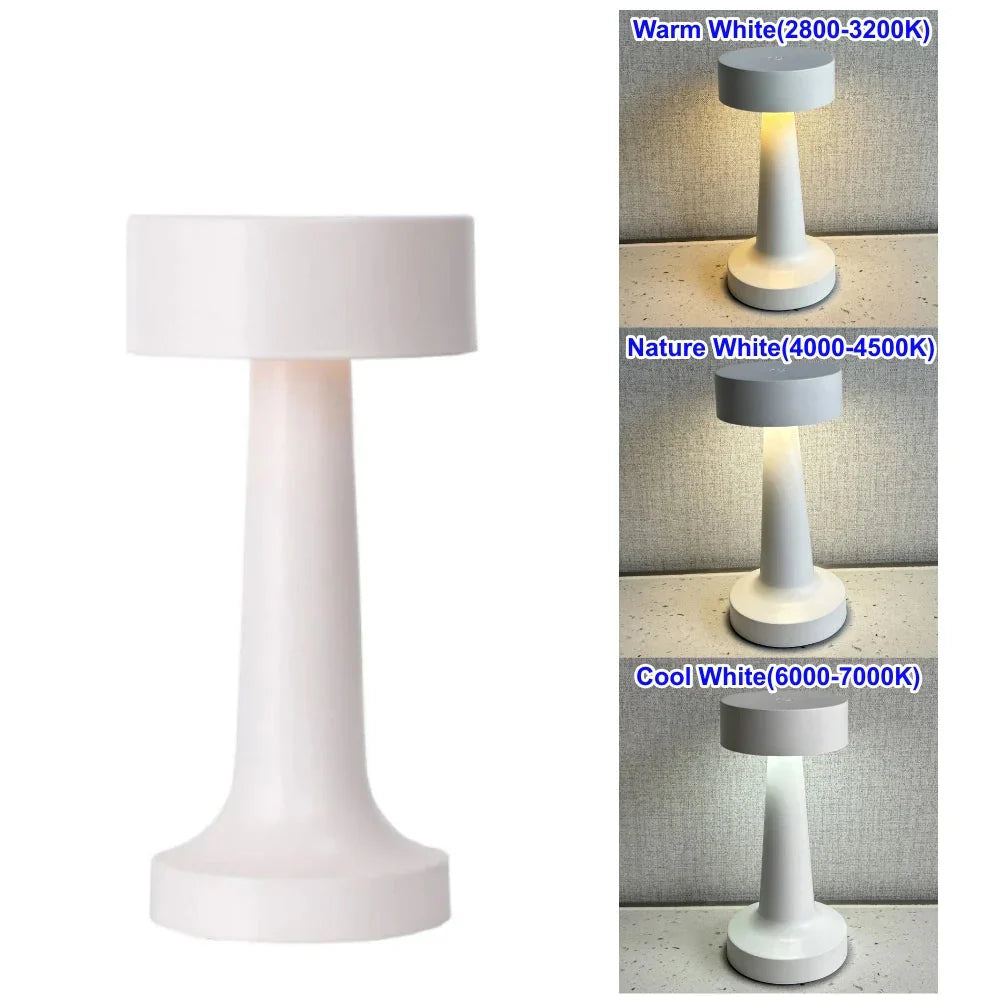 Touch Desk Lamp Wireless Bedside Decorative LED