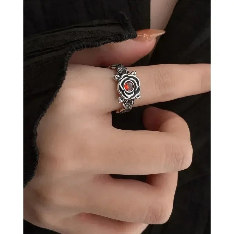 Vintage Red Eye Ring