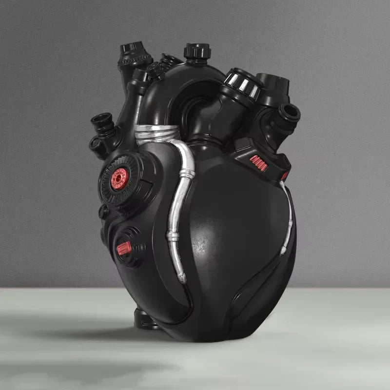 Mechanical Heart Cardiac Vintage Vase