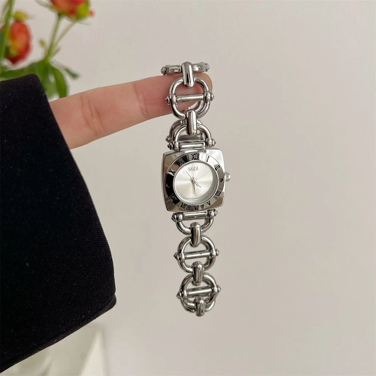 Rectangle Ladies Luxury Vintage Bracelet Watch