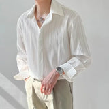 Stylish Black And White Long Sleeved Shirt