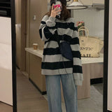 Striped Long Sleeve Cotton Comfey T-shirt