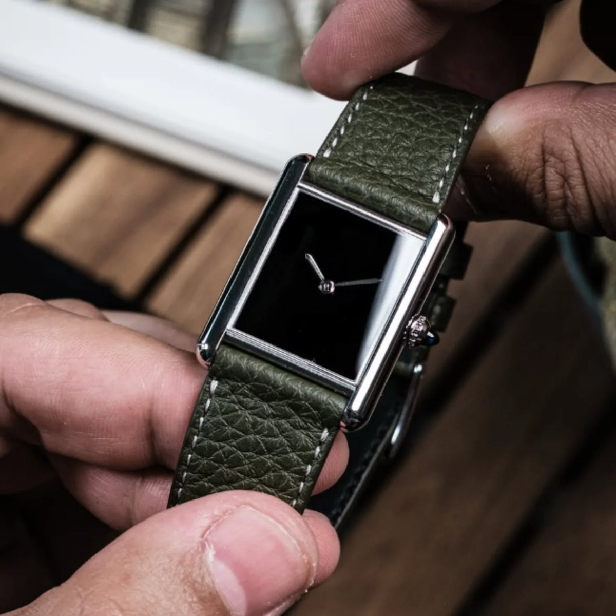 Men's Luxury Leather Watch
