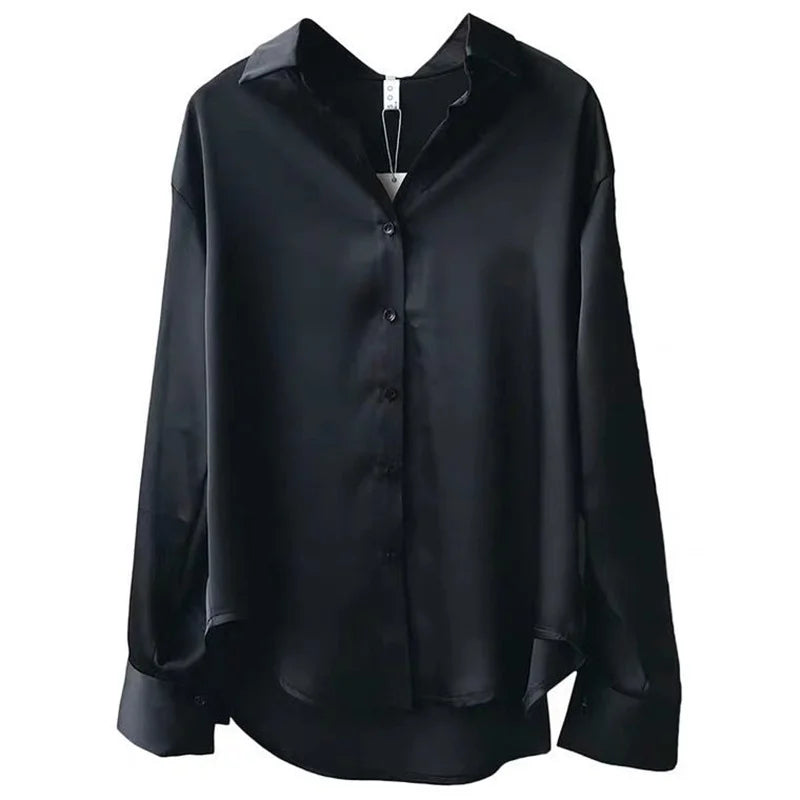 Corporate Girl Flare Sleeves Shirt