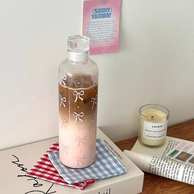 Girly Coquette Water Bottle