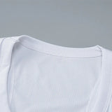 Square Neck Ribbed Tank Top