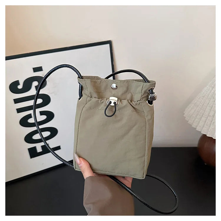 Nylon Crossbody Wallet Shoulder Bag