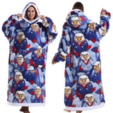 Cartoon Tragbare Homewear Pyjama-Decke