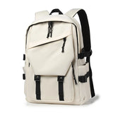Polyester Solid Color School Backpack