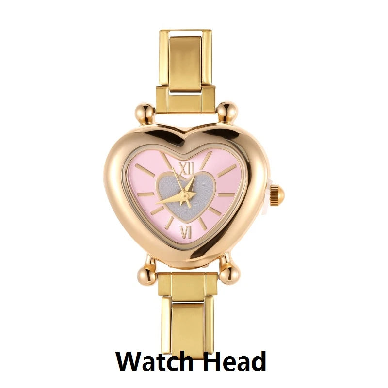 Heart Simple Stainless Steel Watch