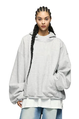 Oversized Autumn Basic Hoodie