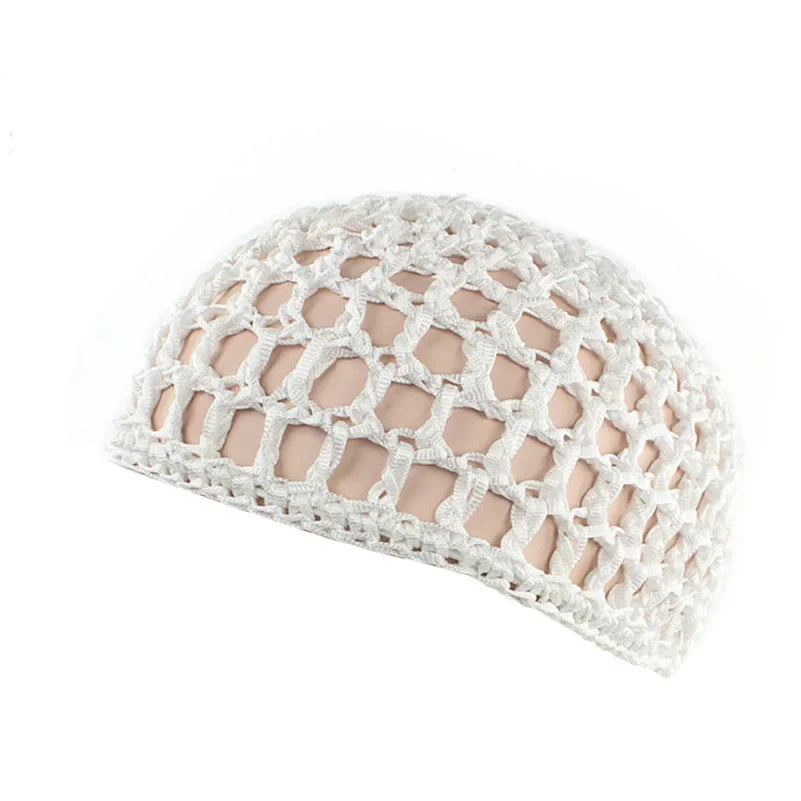 Crochet Turbans Knitted Handmade Hair Net