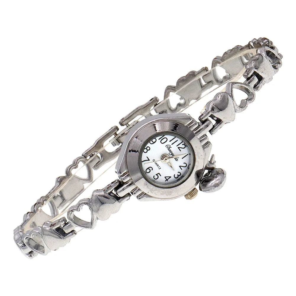 Heart Women Bracelet Watch