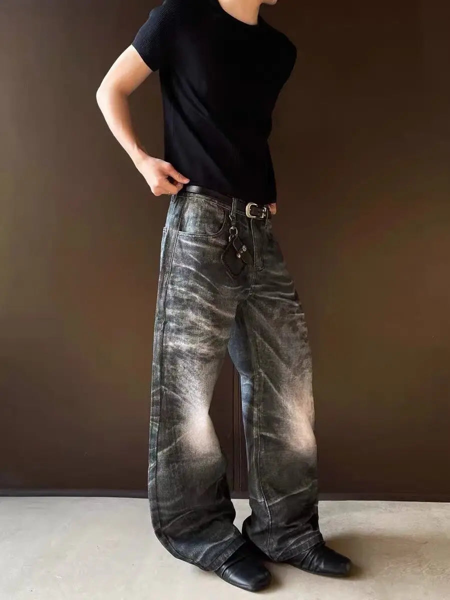 Y2K Low Rise Faded Jeans