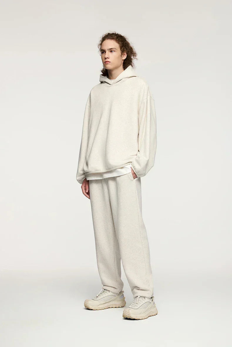 Comfy Solid Color Autumn Hoodie