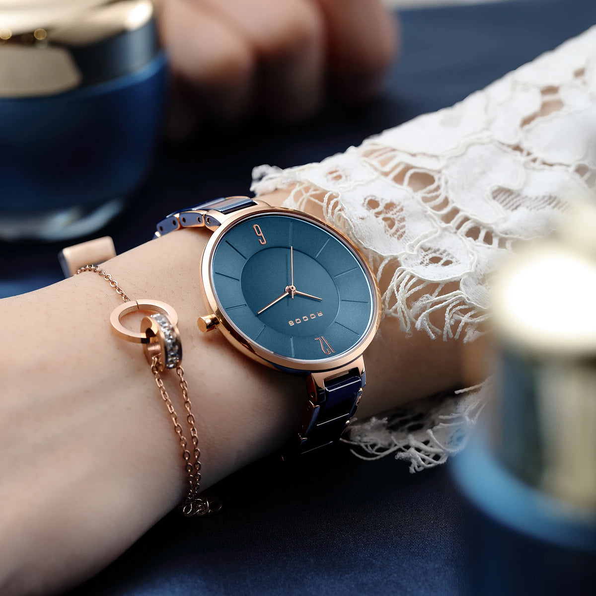 Women's Ceramic Quartz Watch