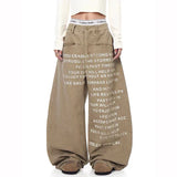 Y2K Baggy Khaki Jeans