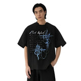 Y2K Totem Print Short Sleeve T-Shirt