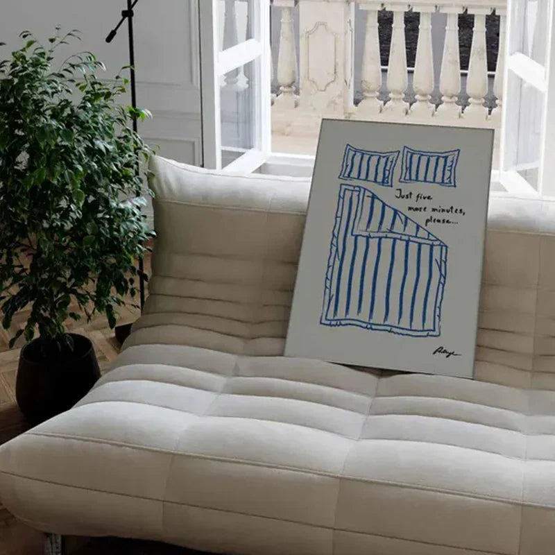 Stay in Bed Print