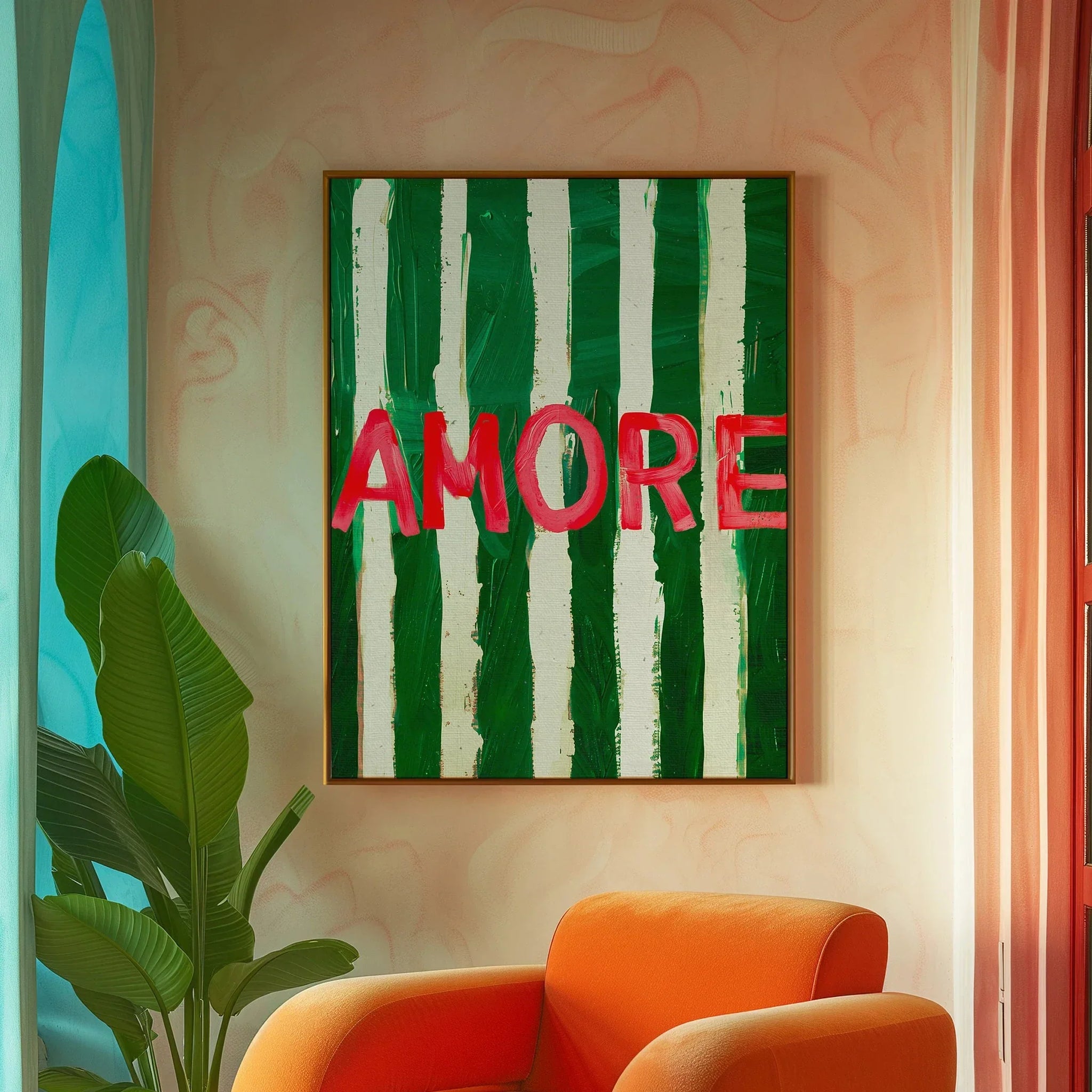 Póster de arte de pared de copa de vino