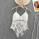 Camisetas de punto y tops estilo bohemio para mujer