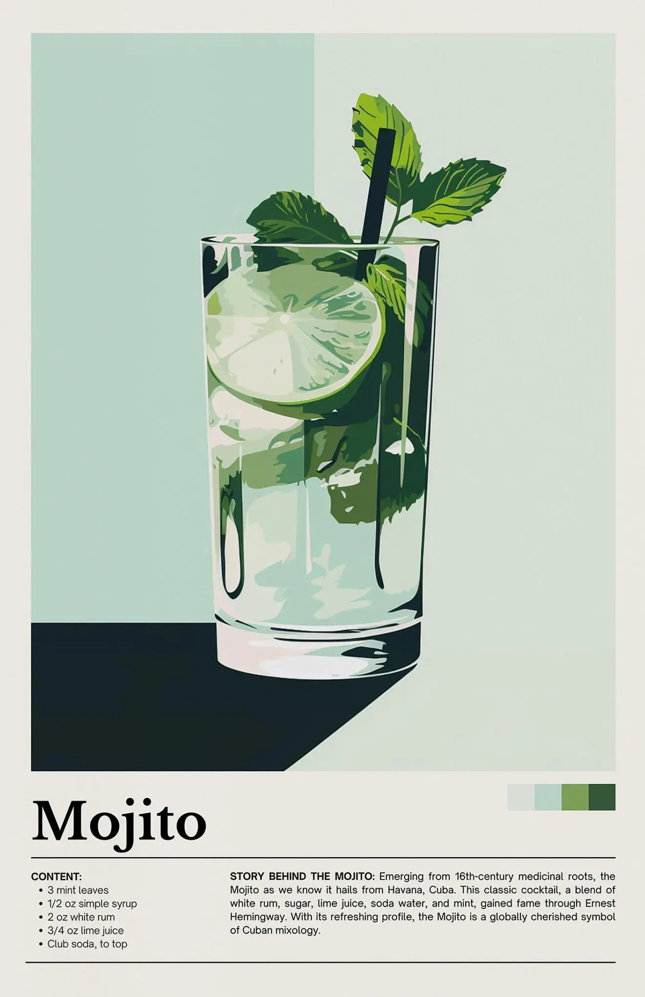 Nostalgic Minimalist Cafe Posters