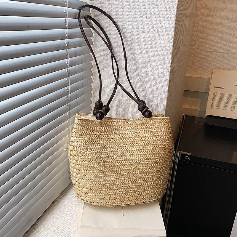 Women's Woven Vintage Shoulder Bag