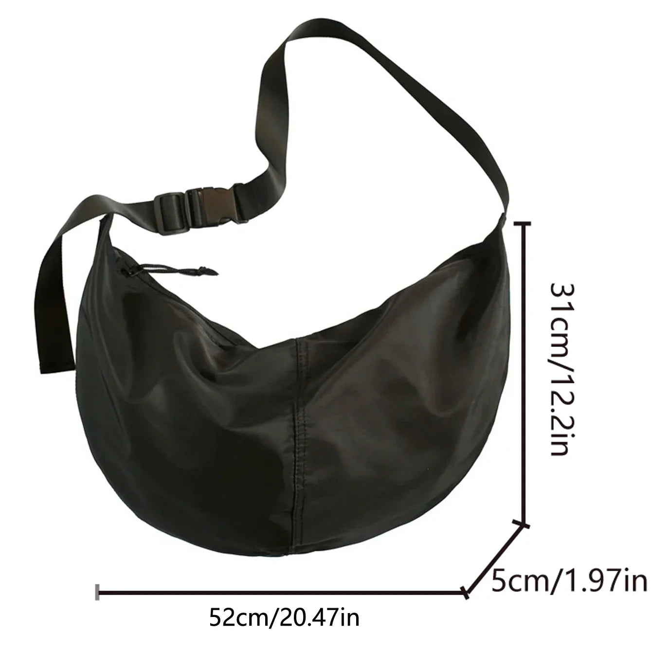 Y2K Crossbody Dumpling Bag