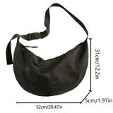 Y2K Crossbody Dumpling Bag