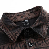 Camisa Jacquard Lavada Vintage
