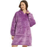 Winter Blanket Hoodie Oversized Sweatshirt
