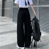 Butterfly Hollow Out Black Casual Pant