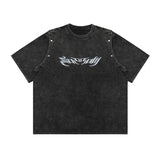 Vintage Gothic Print T-Shirt