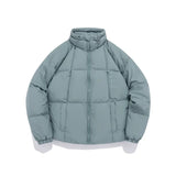 Waterproof Thicken Down Solid Color Puffer Jacket