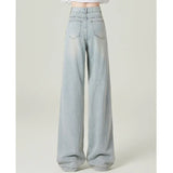 Warm Wide Leg Thermal Jeans