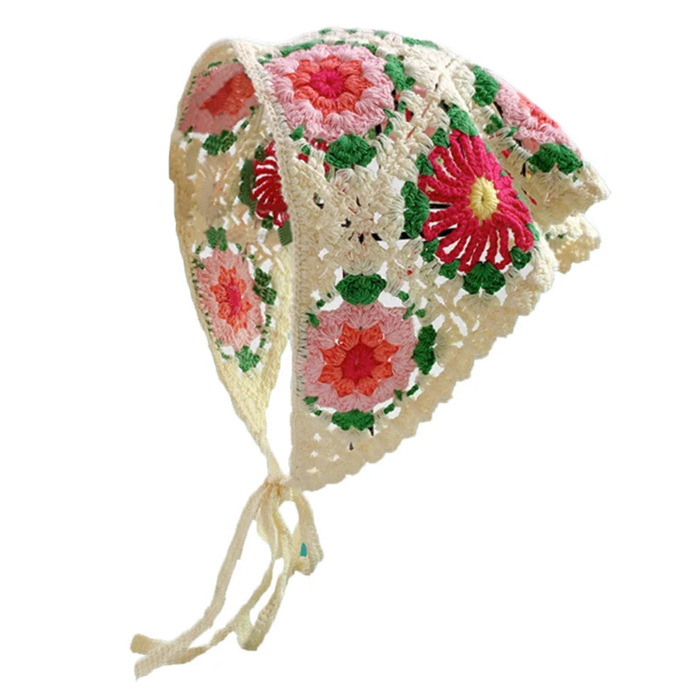 Summer Concert Crochet Head Bandana