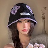 Knitted Hollow Fisherman Hat