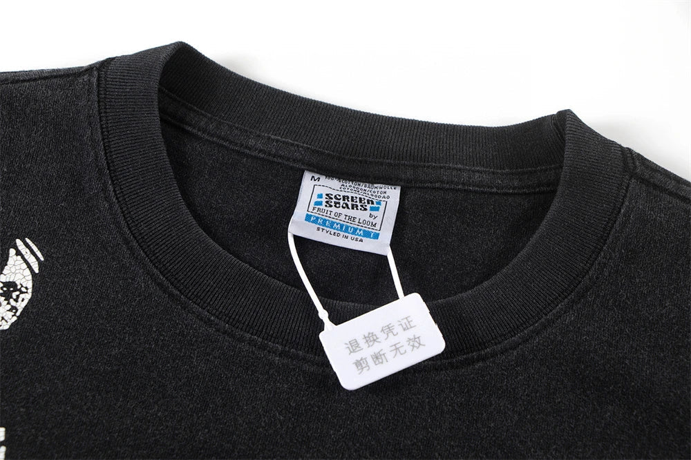 Y2K Classic Graphic Print T-Shirt