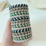 15 Pieces Strapped Ponytail Holder
