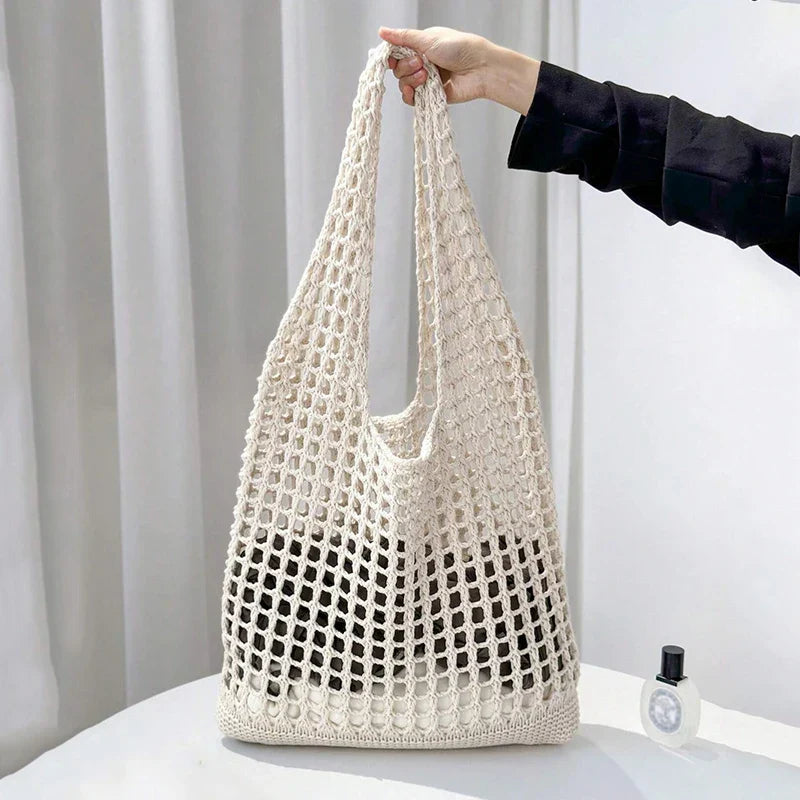 Retro Handgefertigte Häkeltasche für Damen