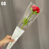 Gestrickter Rosen-Tulpen-Blumenstrauß für Hochzeiten