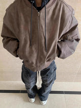 Two-layered Leather Jacket