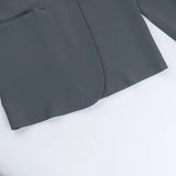 Corporate Girl Belted Rose Mini Dress