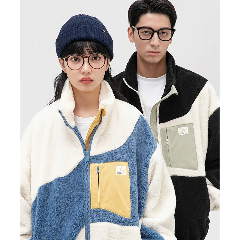 Thick Fleece Lambswool Coat