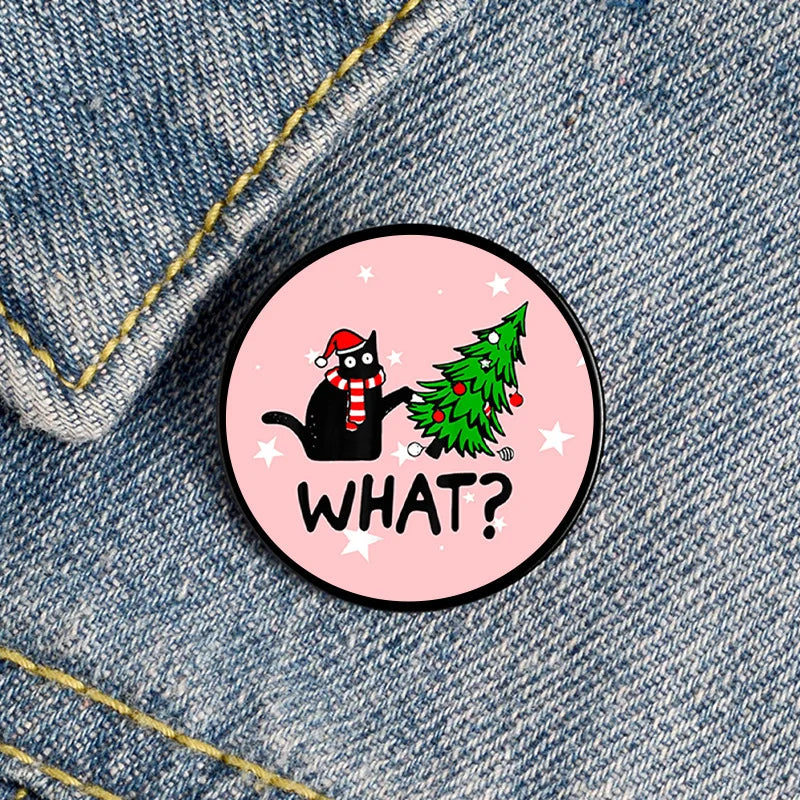 Red Lips Shape Enamel Brooches