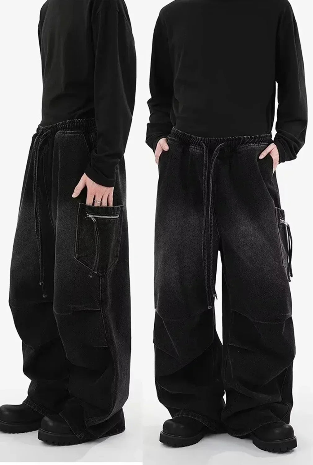 Retro Baggy Y2K Wide Leg Jeans