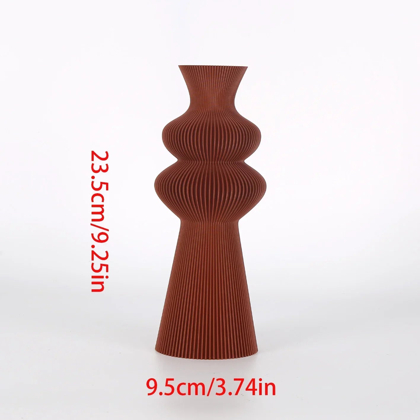 Vintage And Minimalist Plastic Vase