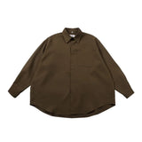 Japanese Oversize Long Sleeve Shirt