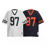 97 Breathable Retro Mesh  Sports  T-Shirt