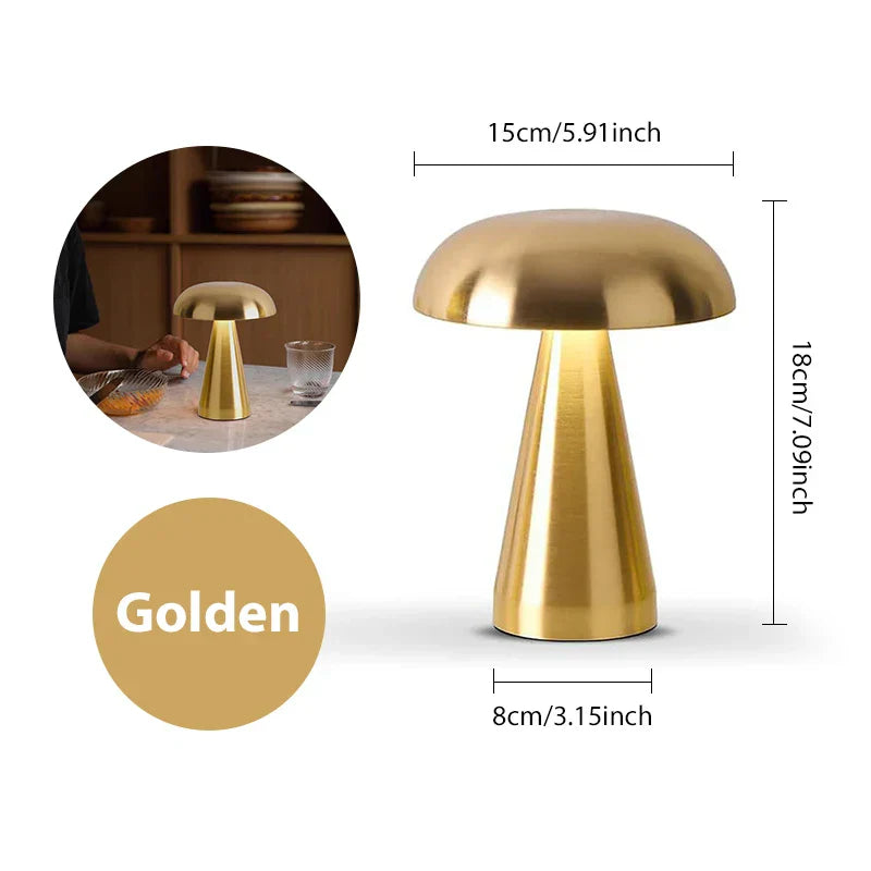 Retro Mushroom Table Lamp